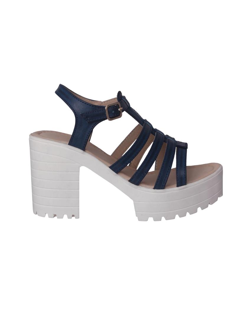 blue ankle strap sandal - 14669074 - Zoom Image - 2