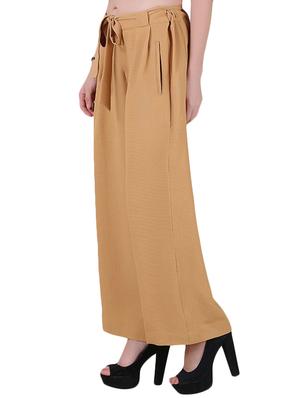 aida beige georgette palazzo - 14669859 - Standard Image - 2