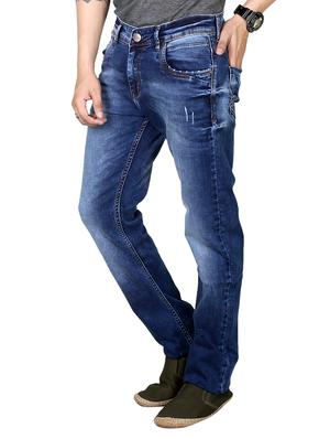 blue denim washed jeans - 14674477 - Standard Image - 2