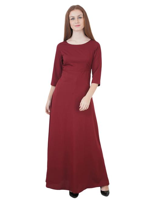 flared gown dress - 14681810 - Very Small Image - 1