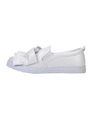 white plimsolls casual shoe - 14714842 - Standard Image - 2