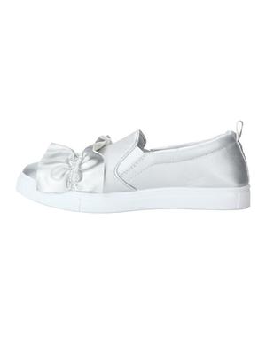 silver plimsolls casual shoe - 14714843 - Standard Image - 2