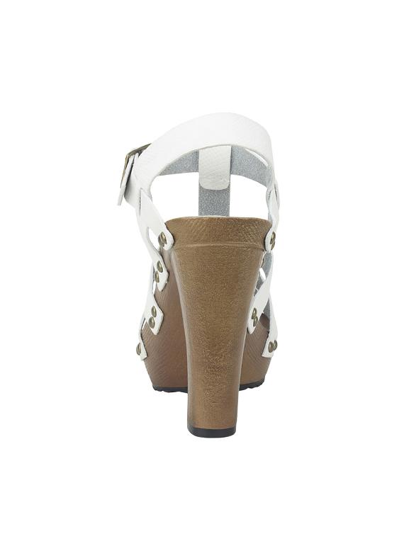 white ankle strap sandal - 14714891 - Zoom Image - 2