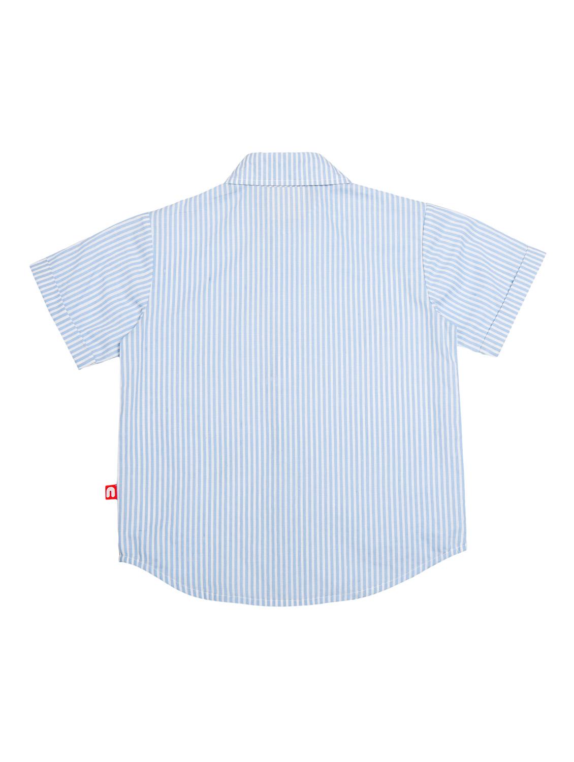 pocket patch striped shirt - 14717279 - Zoom Image - 2
