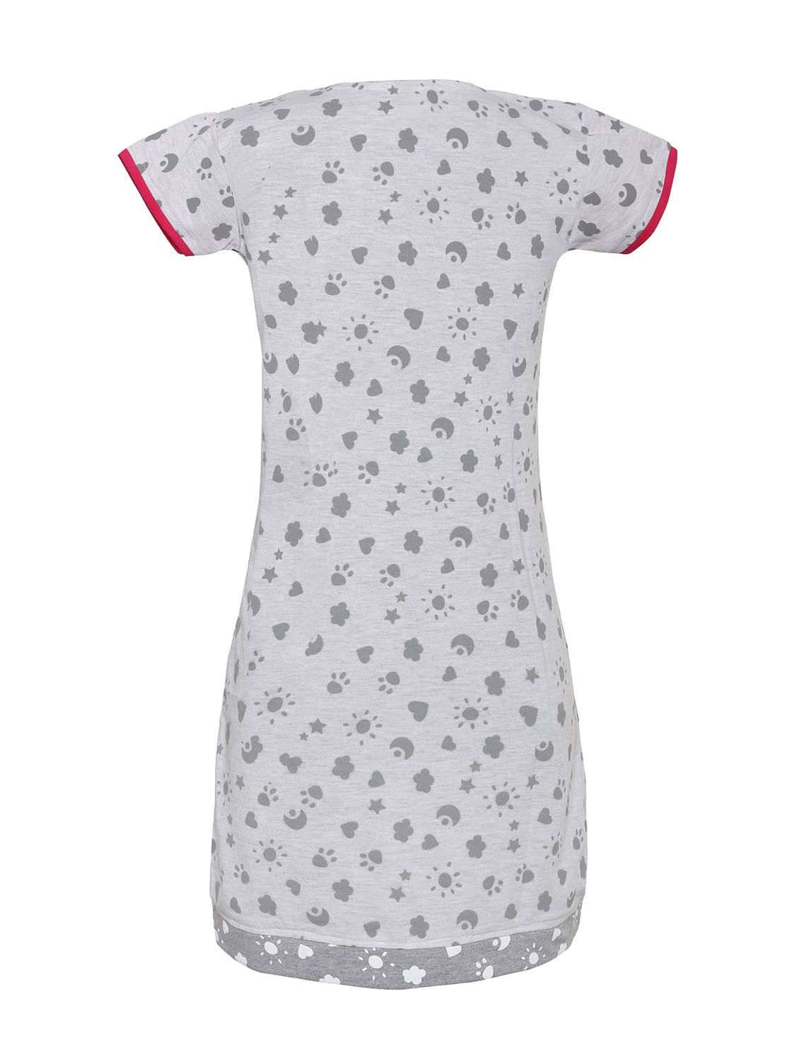 grey cotton pyjama set - 14719665 - Zoom Image - 2