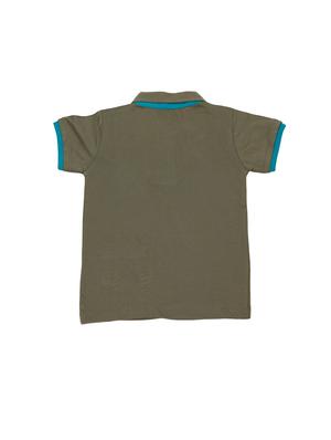 contrast pocket patch polo neck t-shirt - 14720069 - Standard Image - 2