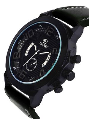 adamo date display geneva men's wrist watch a202gn02 - 14727702 - Standard Image - 2
