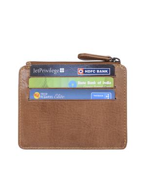 brown leather card holder - 14727928 - Standard Image - 2