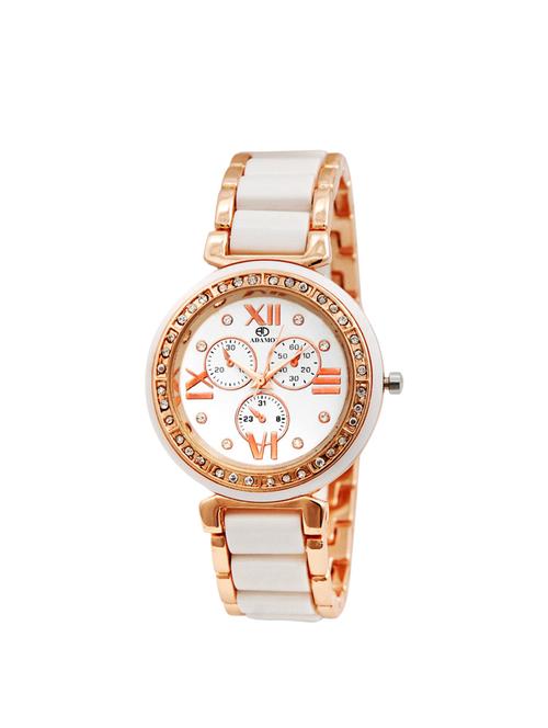 adamo shine women's wrist watch a806km01 - 14728482 - Standard Image - 1