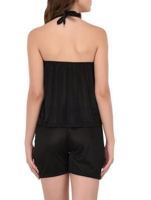 black satin nightwear set - 14732857 - Standard Image - 5