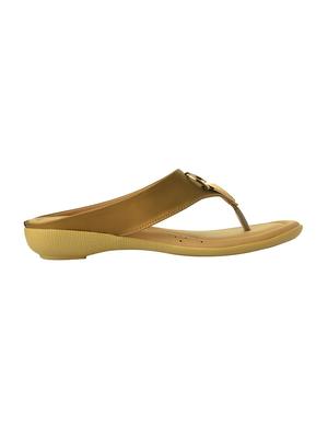 brown pu slippers - 14734896 - Standard Image - 2