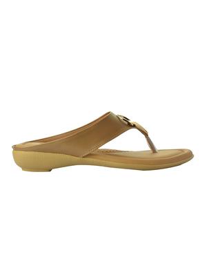 gold pu slippers - 14734899 - Standard Image - 2