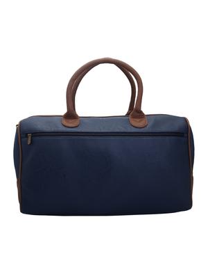 blue leatherette duffel handbag - 14738348 - Standard Image - 2