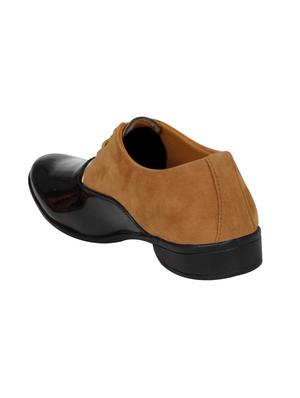 brown Suede lace-up oxford - 14740285 - Standard Image - 2