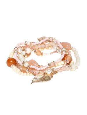 beige metal bracelet - 14745680 - Standard Image - 2