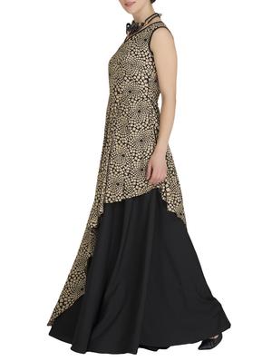 geometric print layered maxi dress - 14746701 - Standard Image - 2