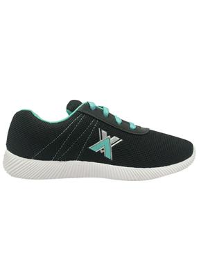 black canvas laceup sports shoes - 14746713 - Standard Image - 2