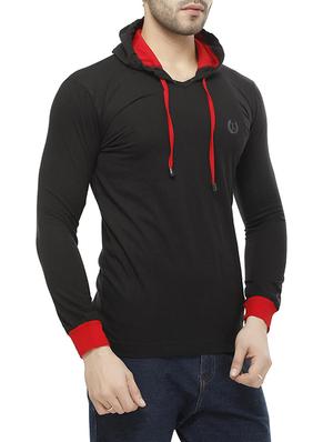 black cotton t-shirt - 14749013 - Standard Image - 2