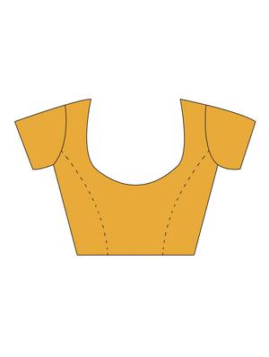 mustard art silk bhagalpuri saree with blouse - 14750629 - Standard Image - 2