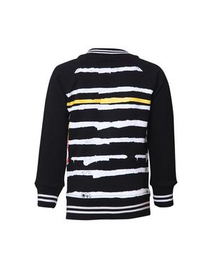black cotton sweatshirt - 14750871 - Standard Image - 2