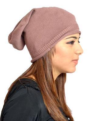 Pink woolen cap - 14756262 - Standard Image - 2