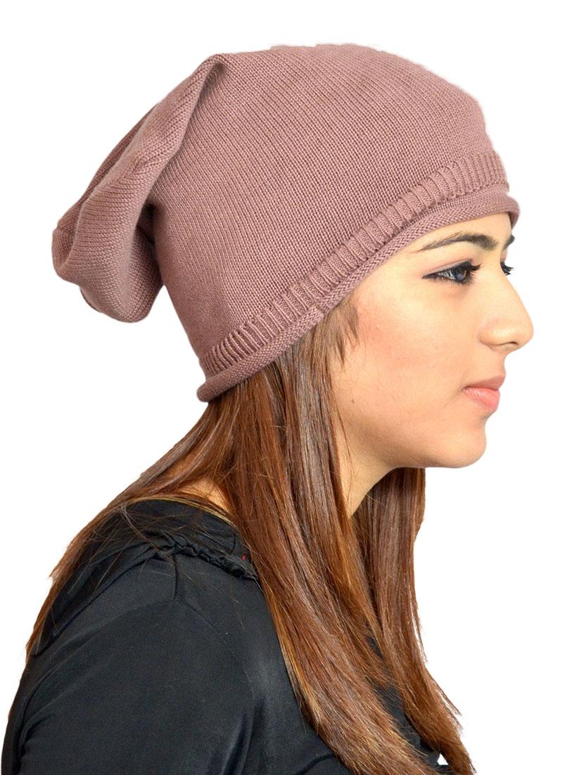 Pink woolen cap - 14756262 - Zoom Image - 2