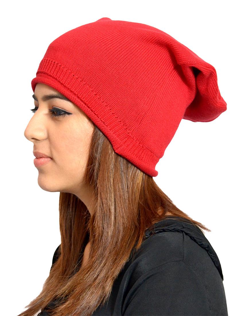 Red woolen cap - 14756284 - Zoom Image - 2