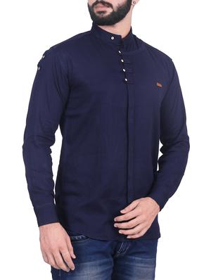 multi colored cotton blend casual shirt (set of 2) - 14757499 - Standard Image - 2
