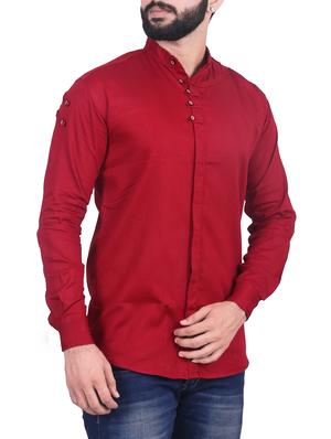 multi colored cotton blend casual shirt (set of 2) - 14757512 - Standard Image - 2