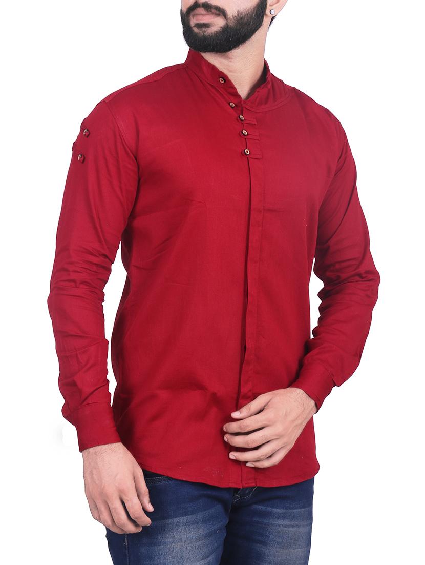 multi colored cotton blend casual shirt (set of 2) - 14757512 - Zoom Image - 2
