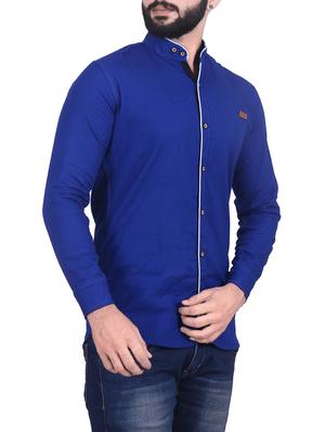 multi colored cotton blend casual shirt (set of 2) - 14757553 - Standard Image - 5