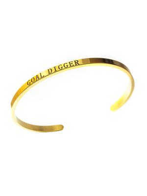 gold metal bracelet - 14758815 - Standard Image - 2