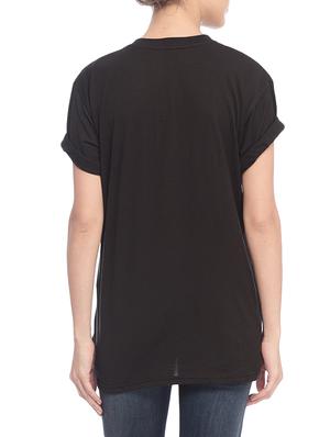black cotton regular tee - 14759277 - Standard Image - 2