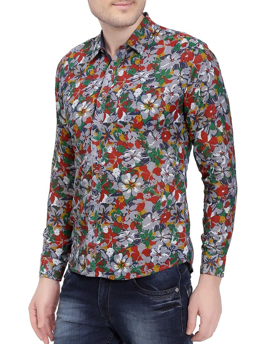 multi colored cotton casual shirt - 14762035 - Zoom Image - 2