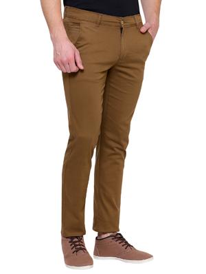 brown cotton chinos casual trouser - 14764772 - Standard Image - 2