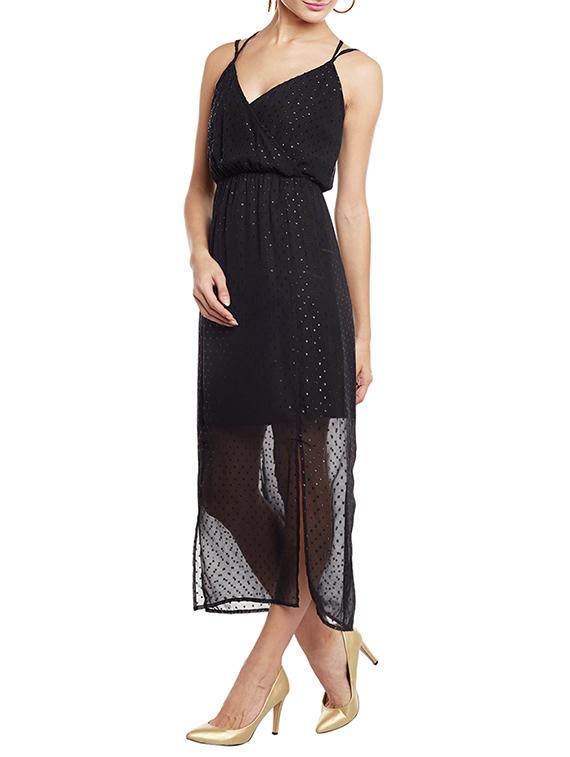 black blouson dress - 14766975 - Zoom Image - 2