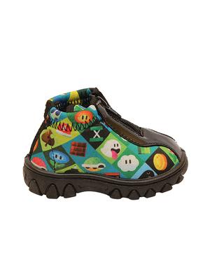 multi colored canvas bootie - 14767427 - Standard Image - 2