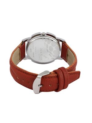 jack klein stylish round brown dial brown strap analogue wrist watches - 14771675 - Standard Image - 5