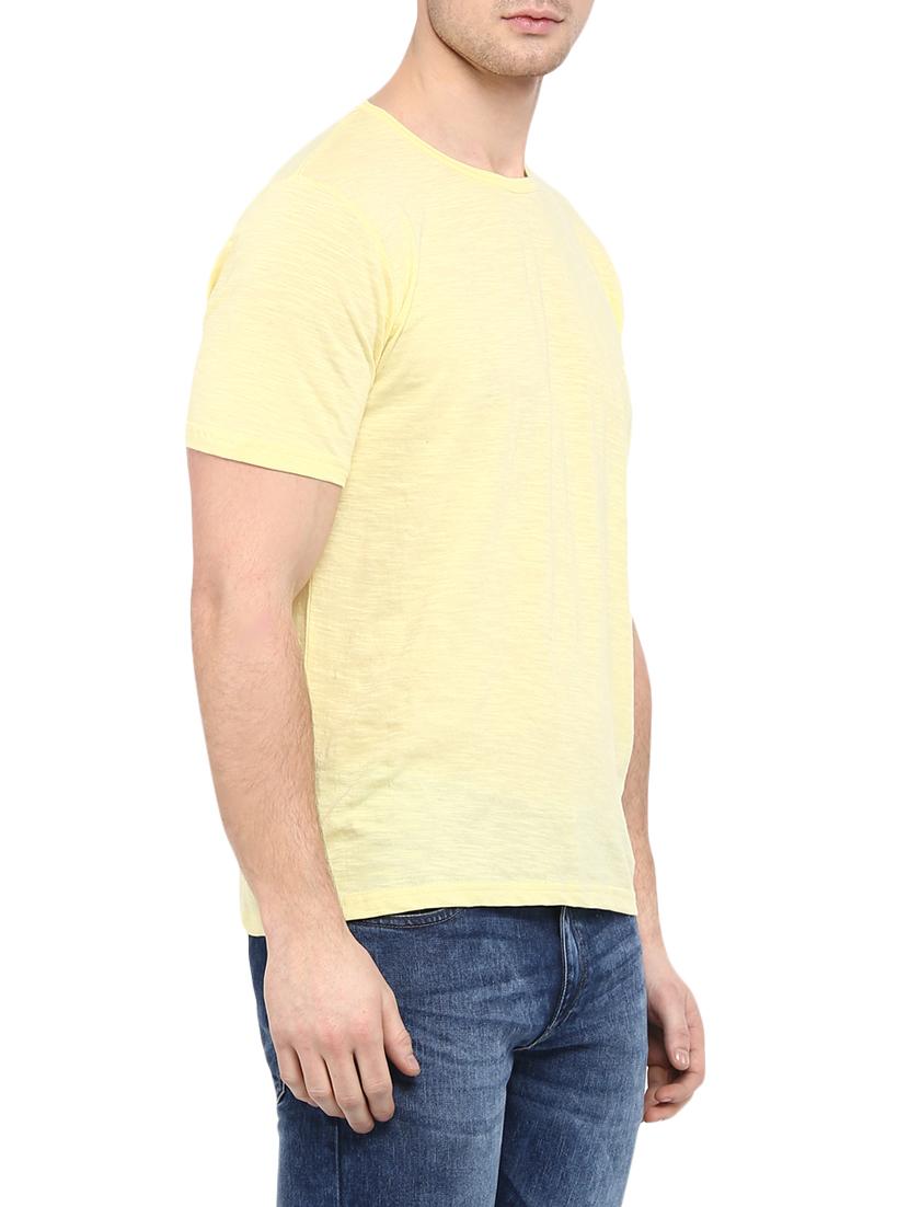 yellow cotton t-shirt - 14774628 - Zoom Image - 2