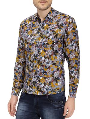 multi colored cotton casual shirt - 14777733 - Standard Image - 2
