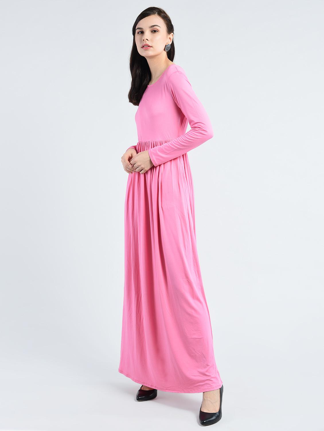 gathered maxi dress - 14778472 - Zoom Image - 2