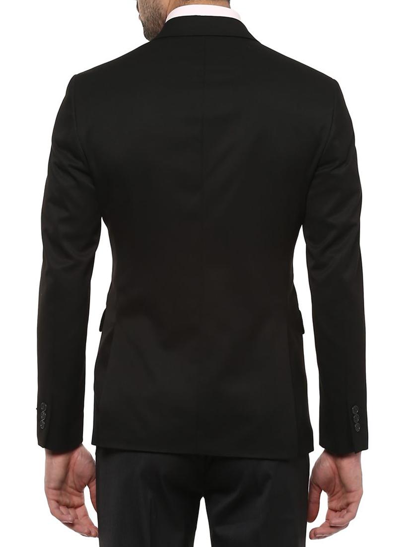 black polyester formal blazer - 14780743 - Zoom Image - 2
