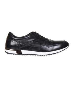 black leather lace up shoe - 14783894 - Standard Image - 2