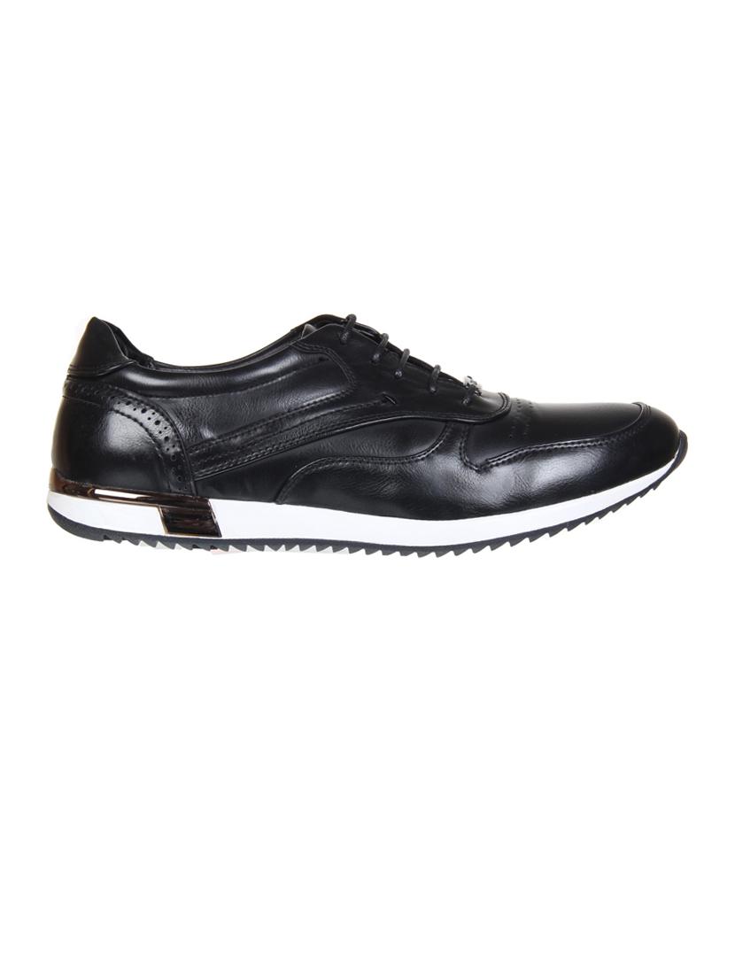 black leather lace up shoe - 14783894 - Zoom Image - 2