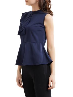 navy blue layered top - 14784525 - Standard Image - 2
