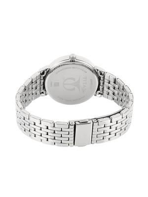 Titan Silver Dial Watch For Women - 2569SM03 - 14784917 - Standard Image - 2