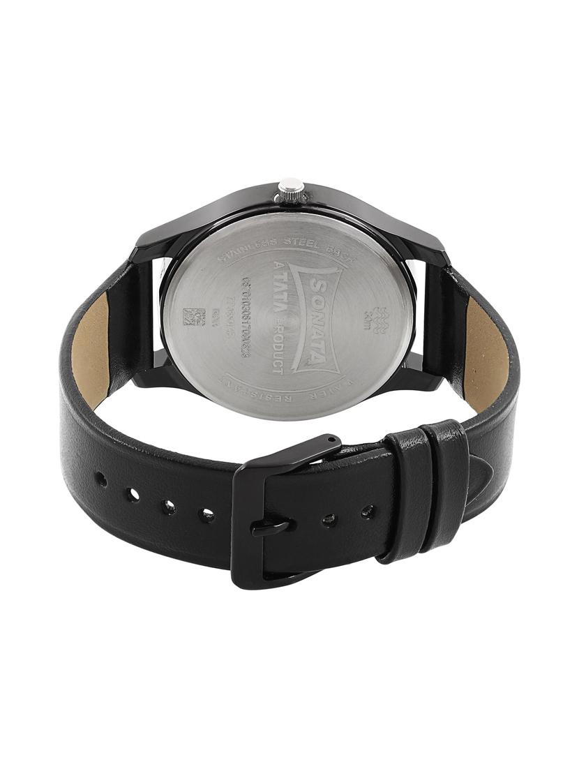 sonata white dial watch for men - 77063nl02 - 14785060 - Zoom Image - 2