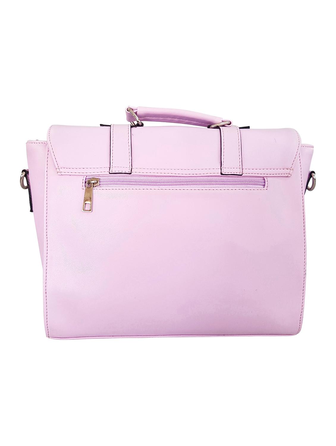 purple leatherette regular sling bag - 14790022 - Zoom Image - 2
