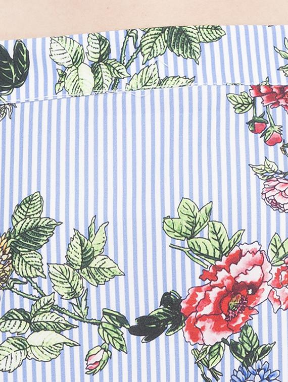 off shoulder floral top - 14791807 - Zoom Image - 5