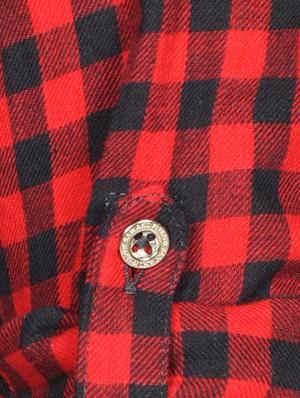 red cotton shirt - 14800533 - Standard Image - 5